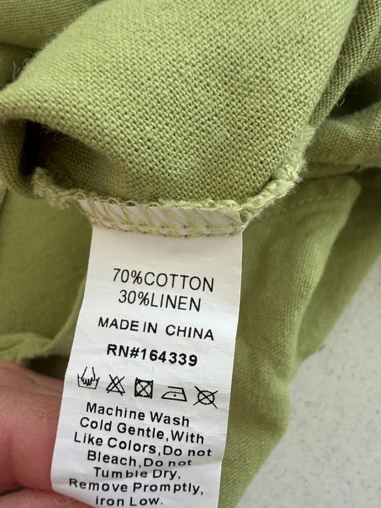 Petal & Pup Rosetta dress Sage Green Strapless Twist Maxi Dress - Picture 14 of 14